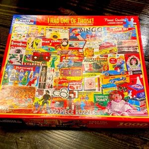 White Mountain 1000 piece jigsaw puzzle